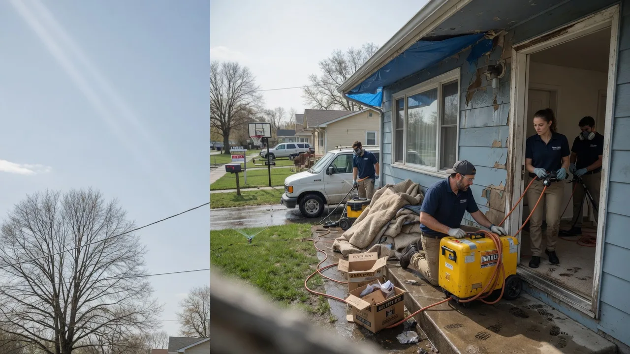 Basement Flood Cleanup in Kahoka, MO near me